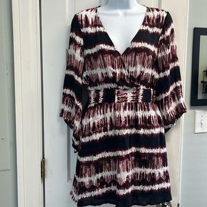 Bell sleeve ladies mini dress XS